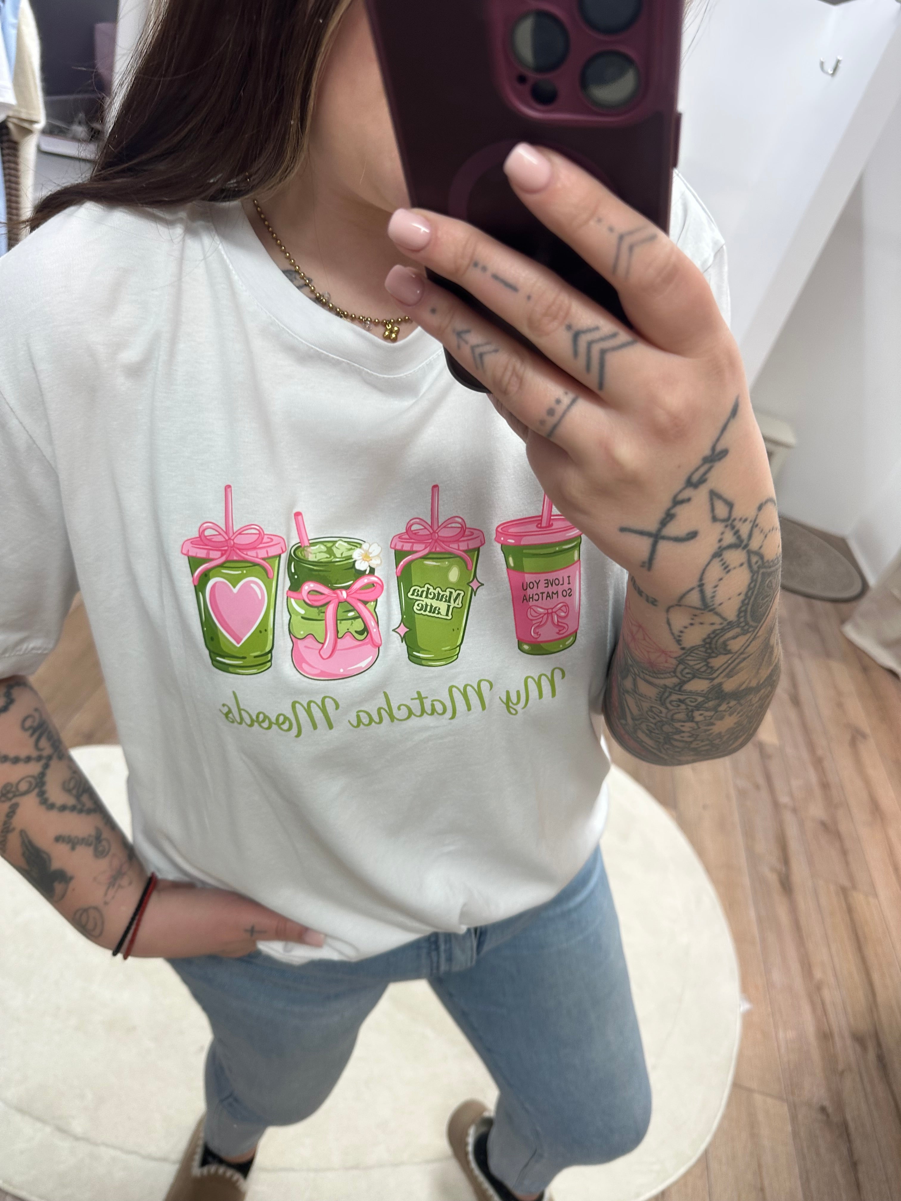 T-Shirt Matcha Mood
