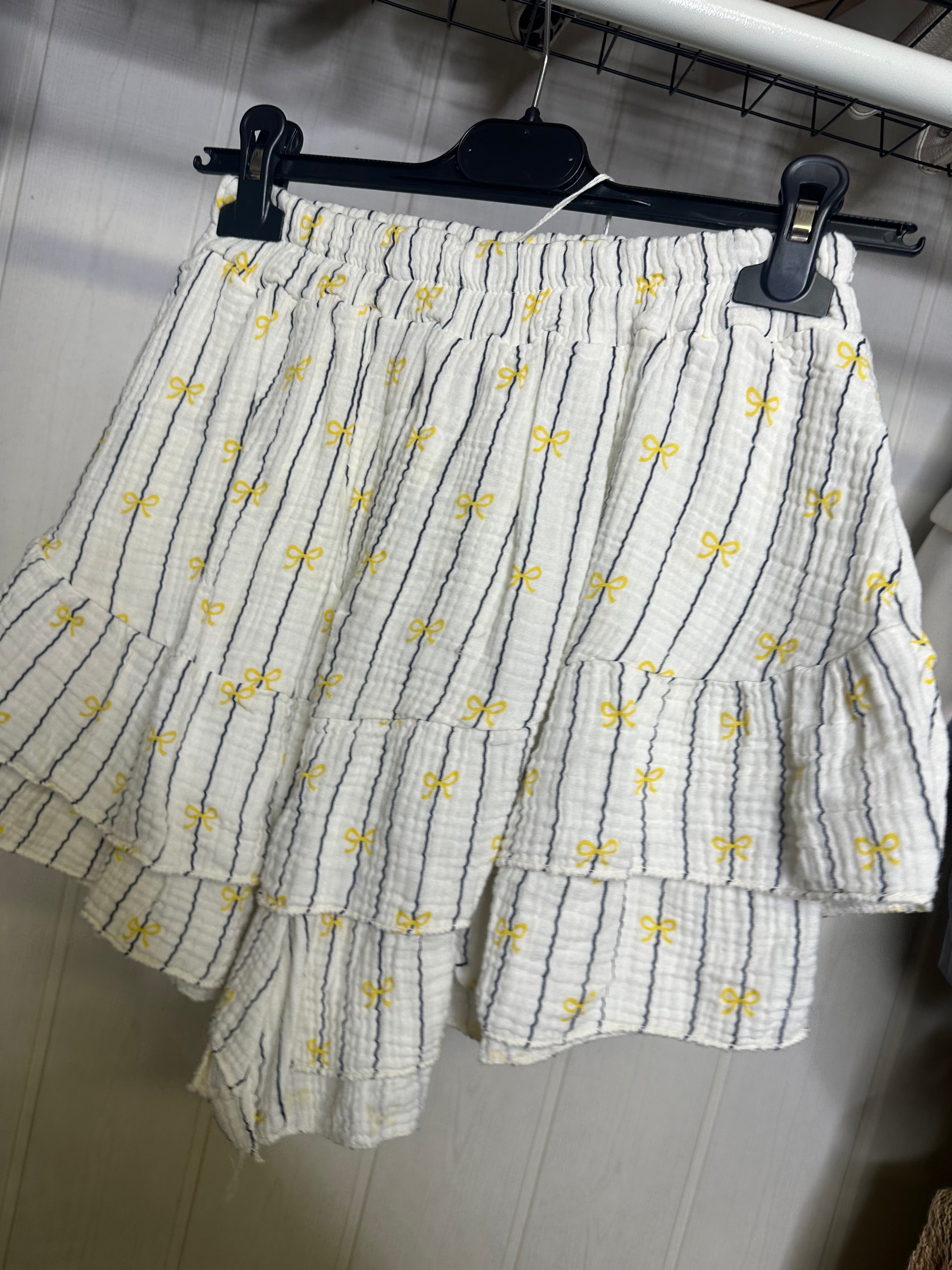 Musselinhosenrock Schleifen