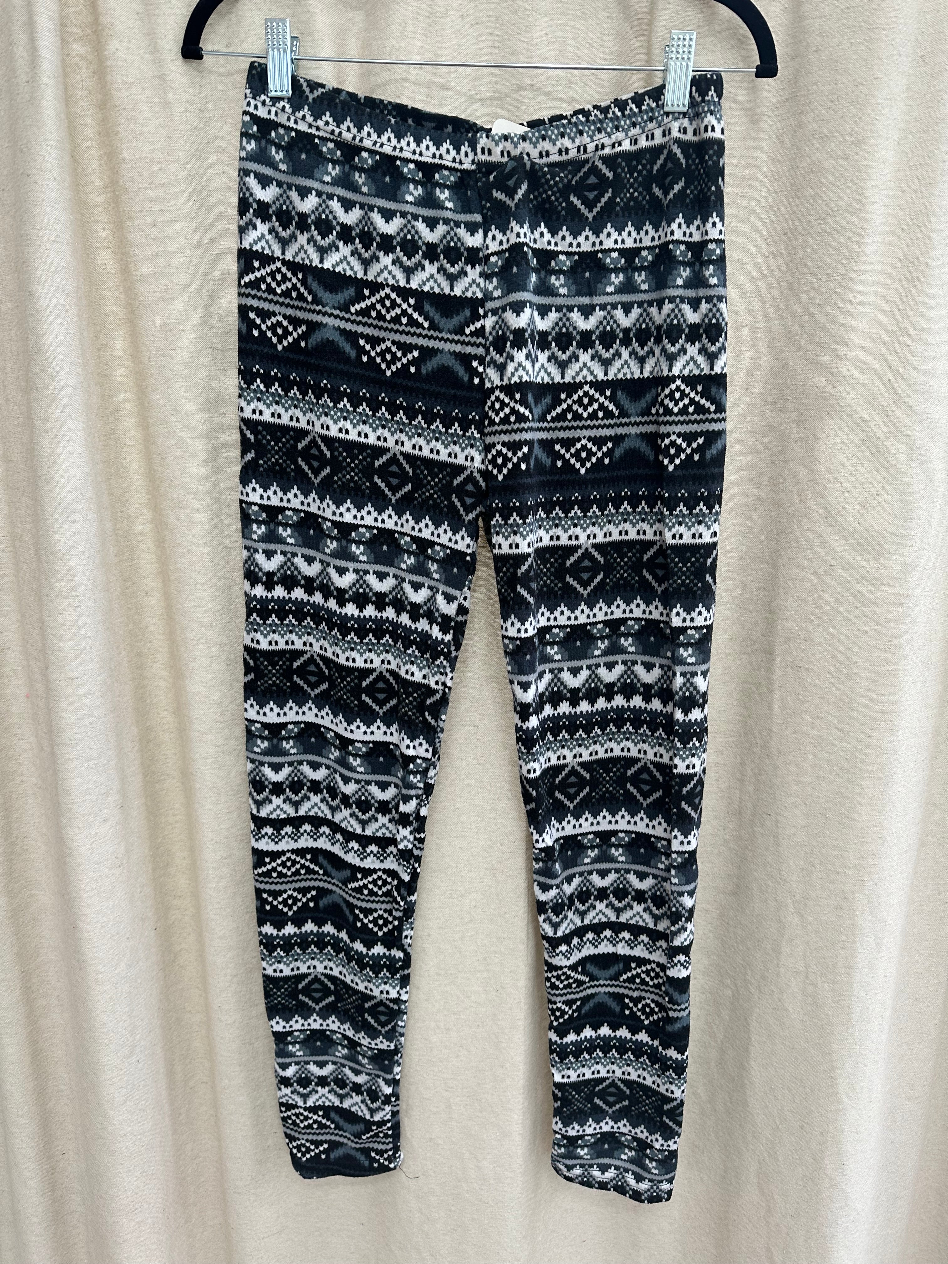 Weiche Leggins Wintermuster