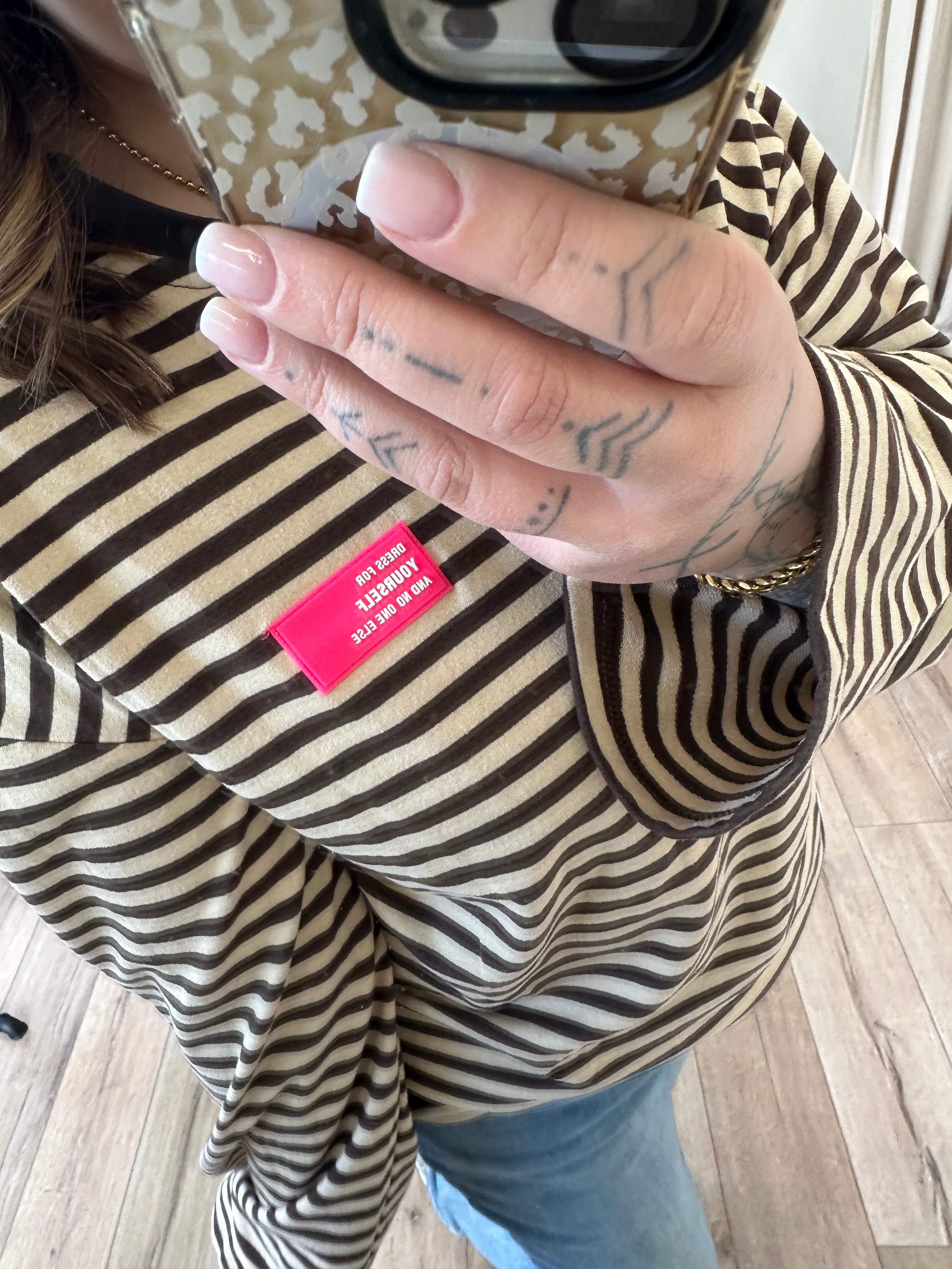 Streifen Longsleeve