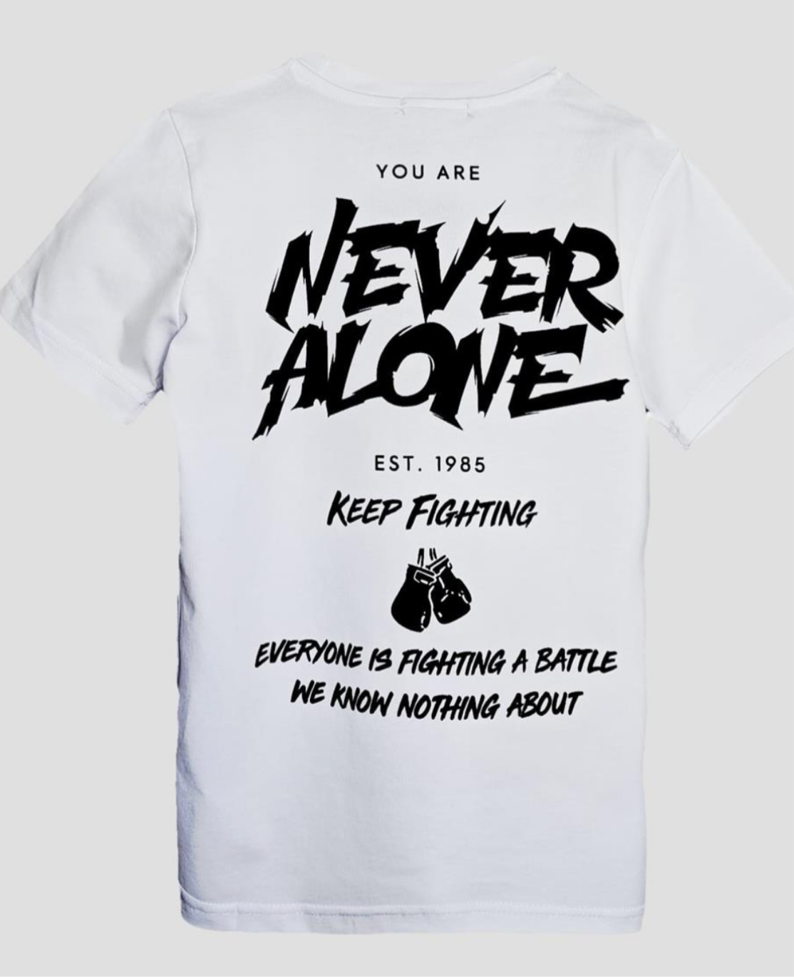 T-shirt Fight weiß