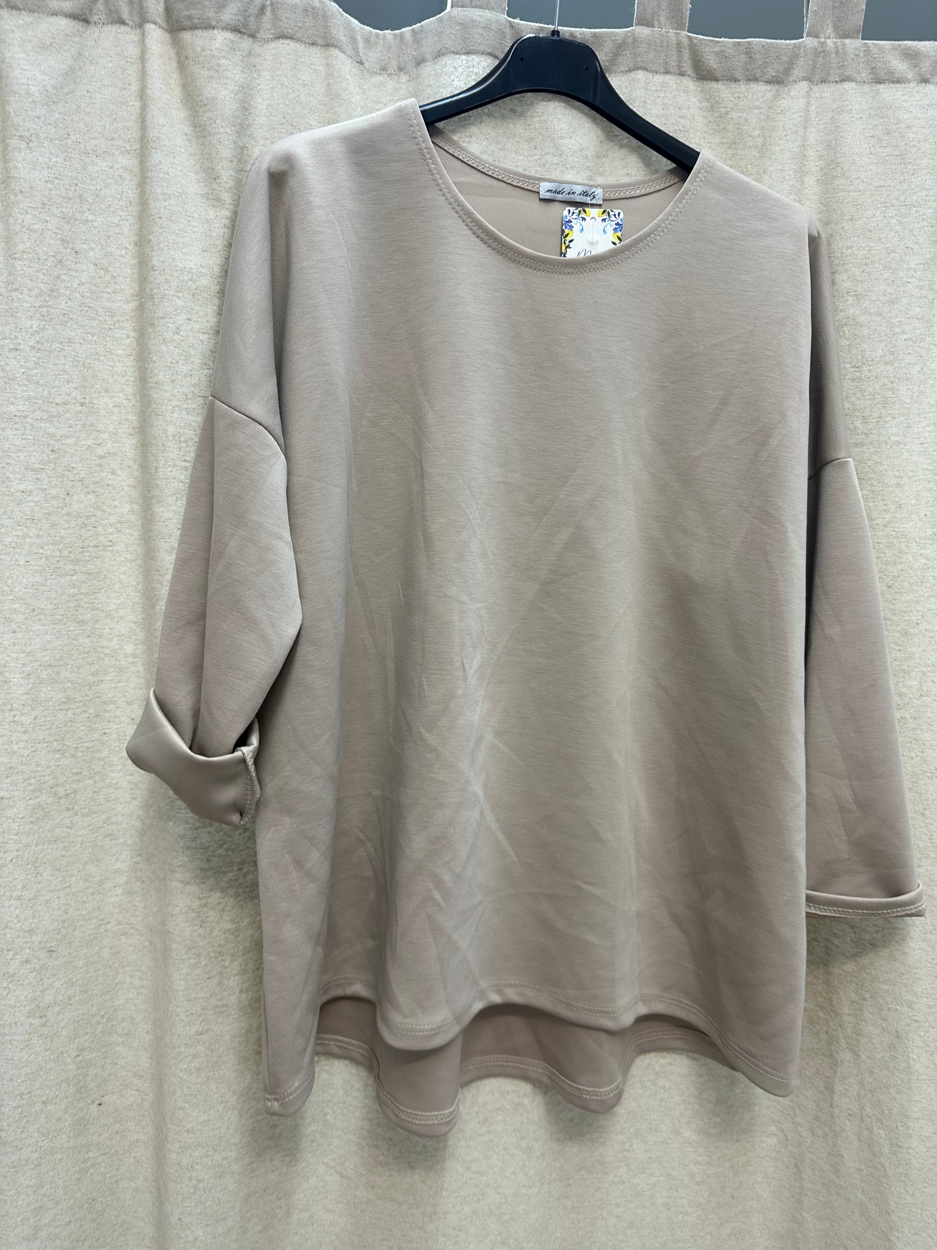 Basic Langarmshirt Curvy