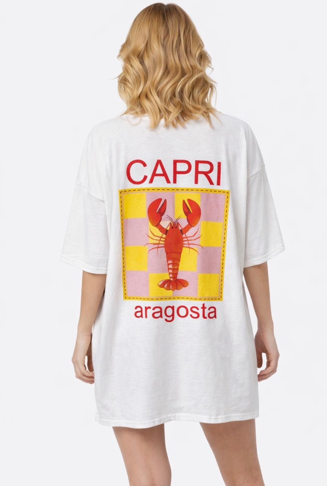 Oversize Shirt Capri