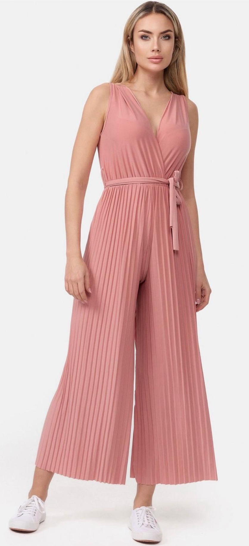 Plissee Jumpsuit