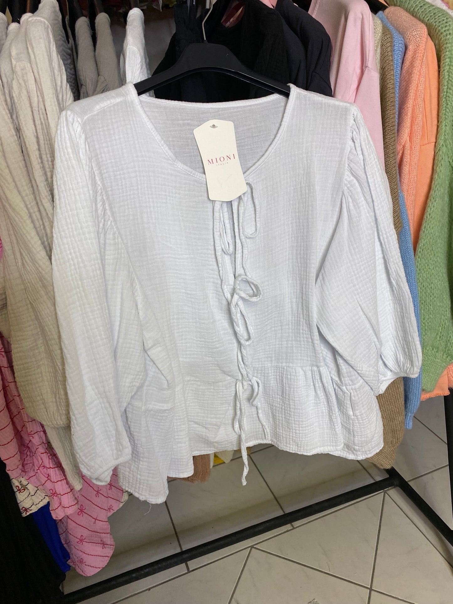 Musselinbluse Lea
