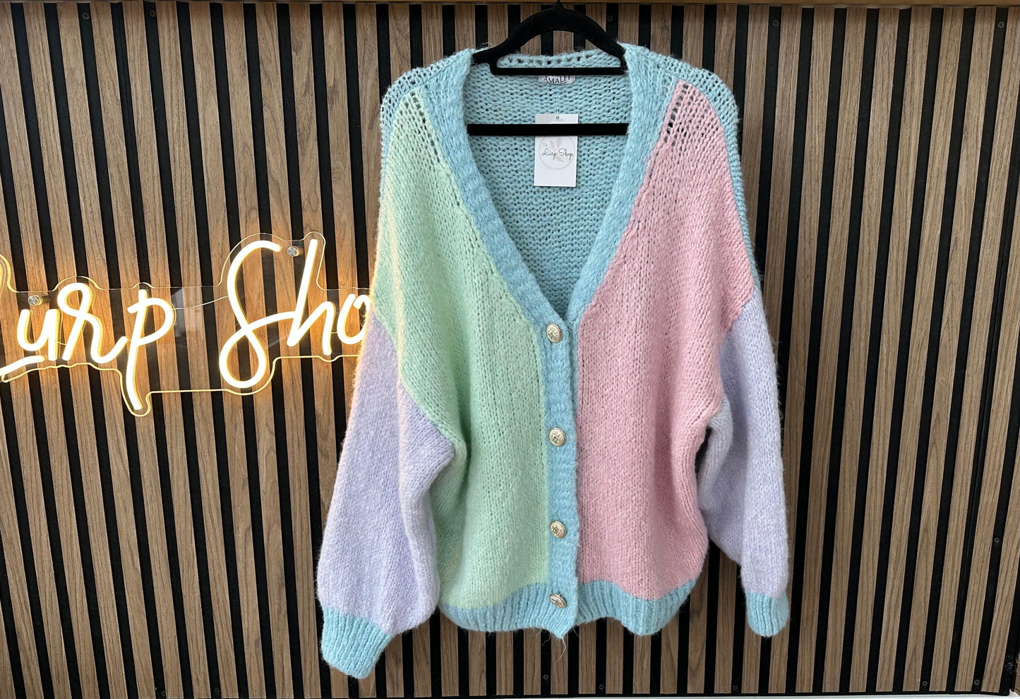 Cardigan Mehrfarbig curvy