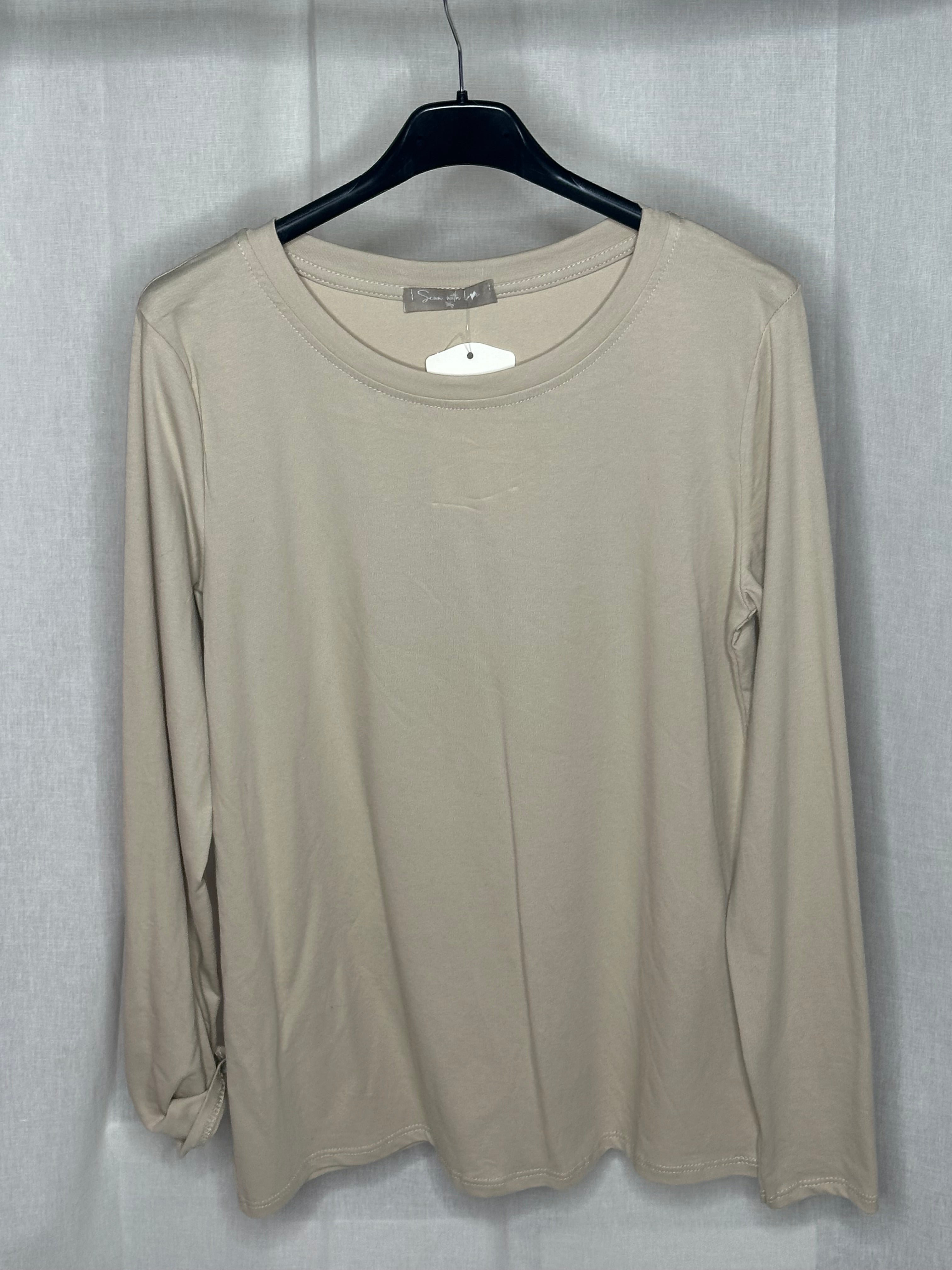 Langarmshirt Basic