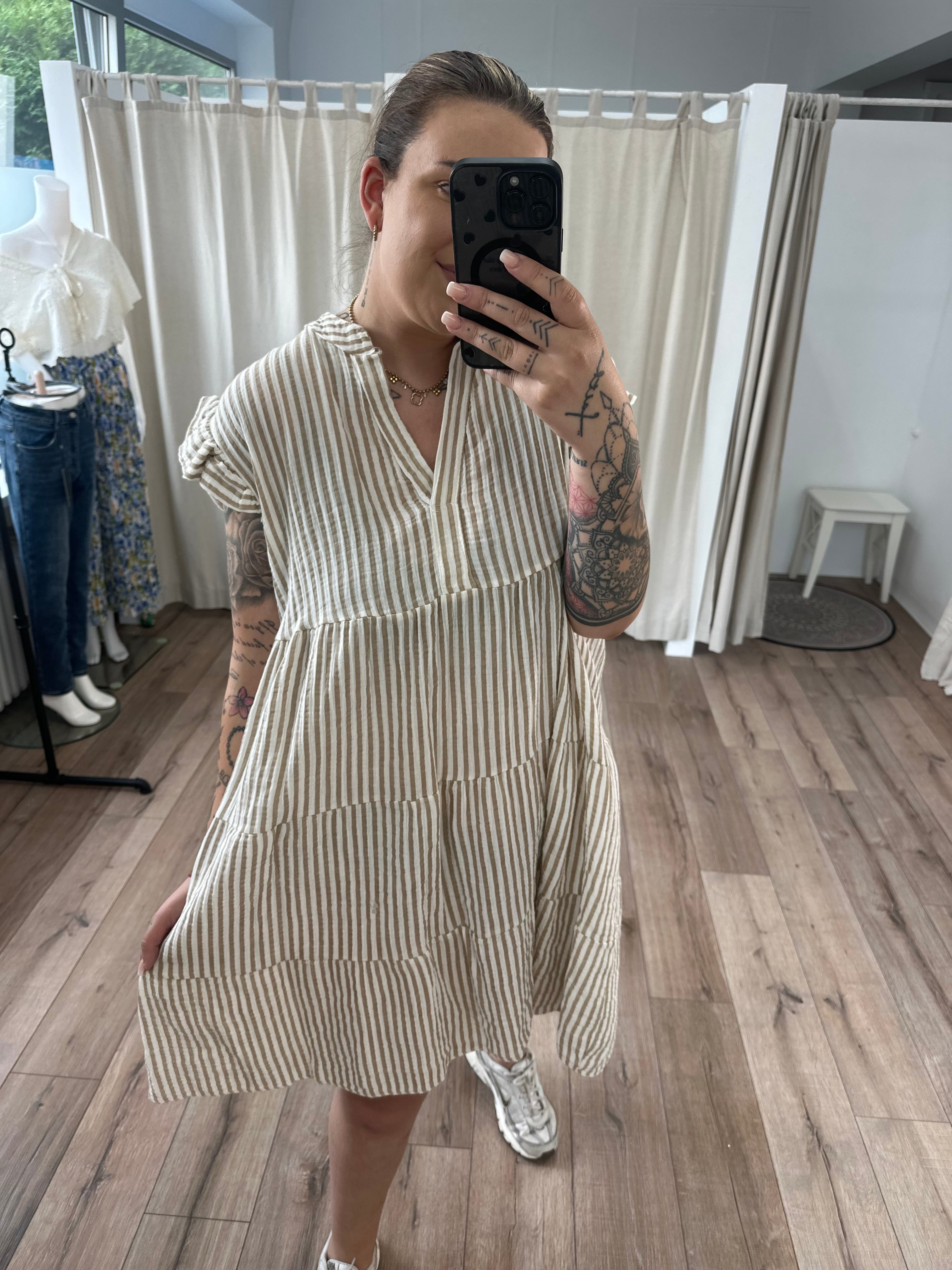 Kleid Leonie gestreift