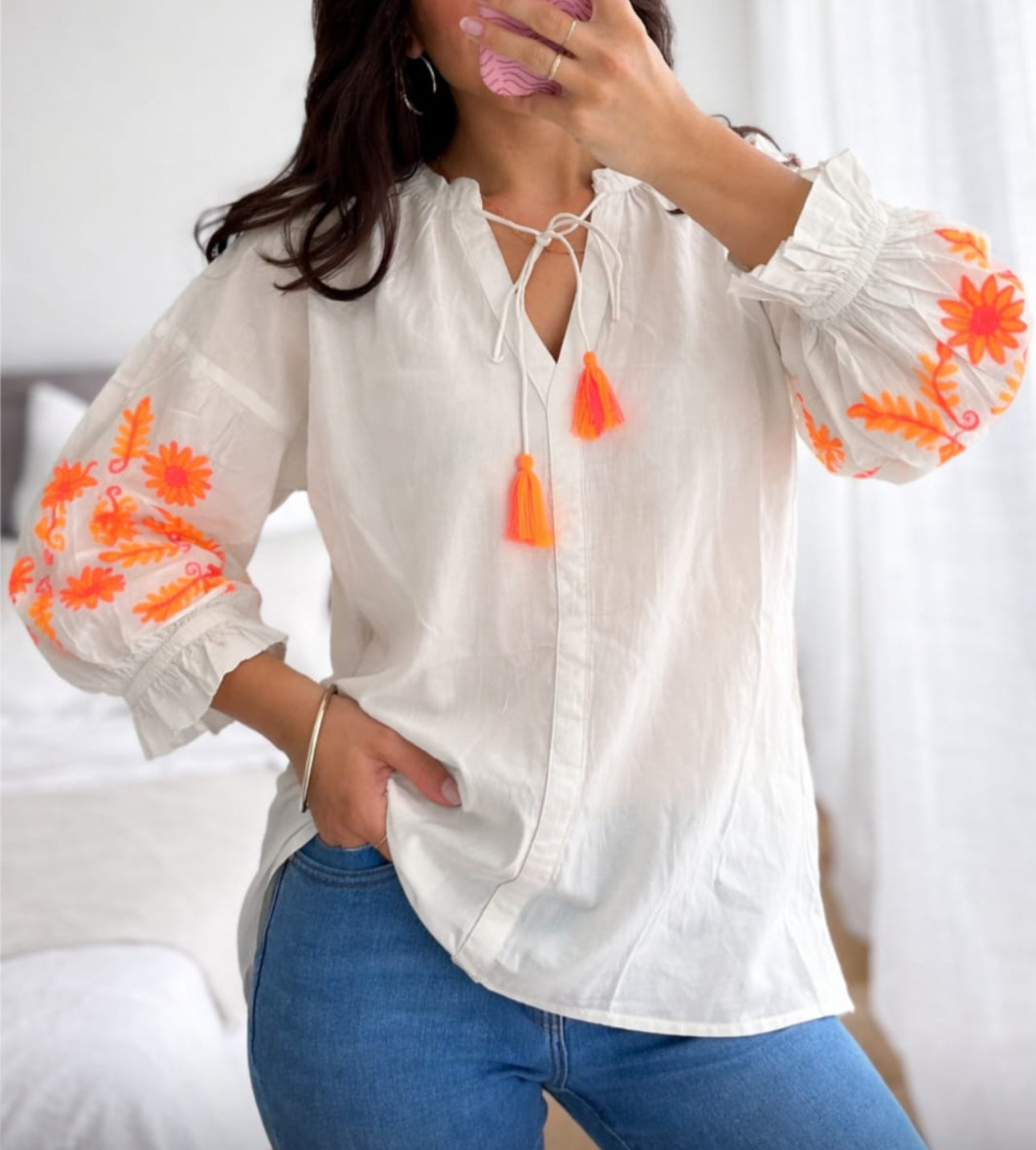 Bluse Boho