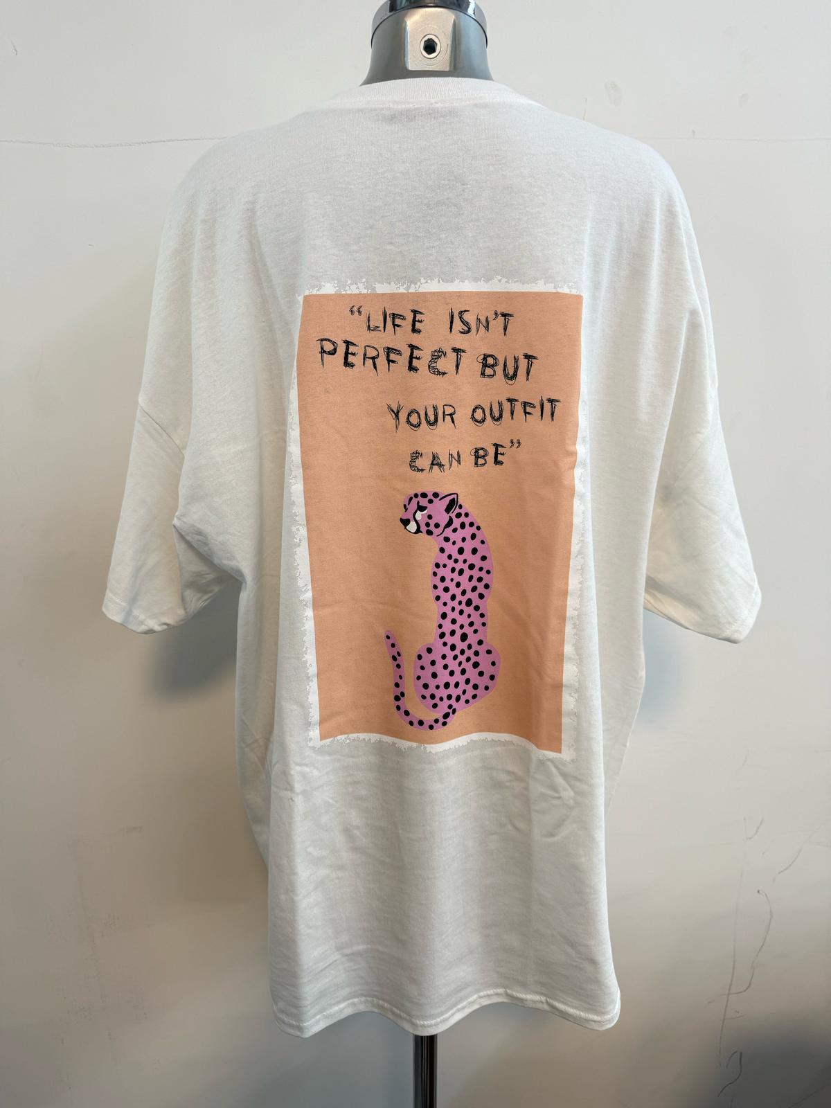 T-Shirt Oversize Leopard