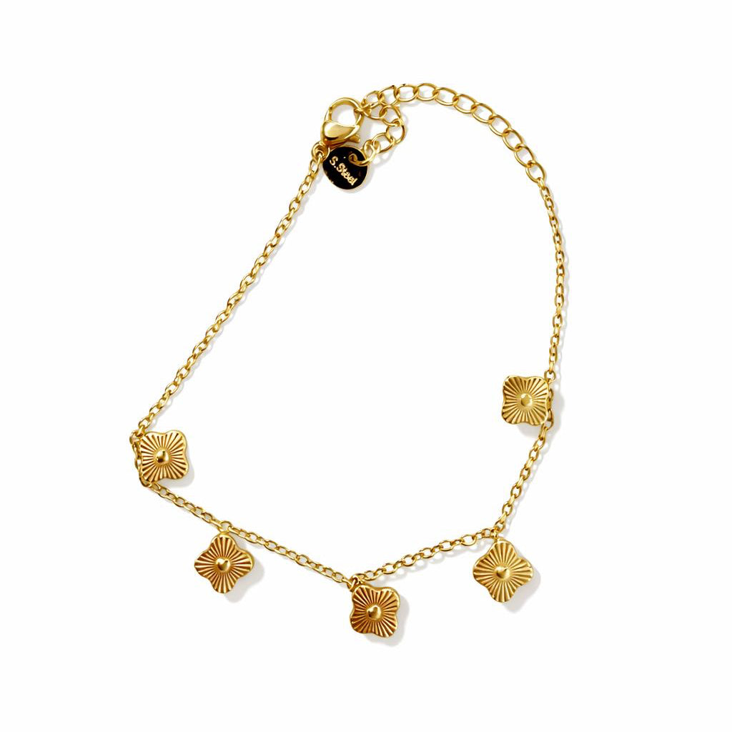 Armband golden Flora