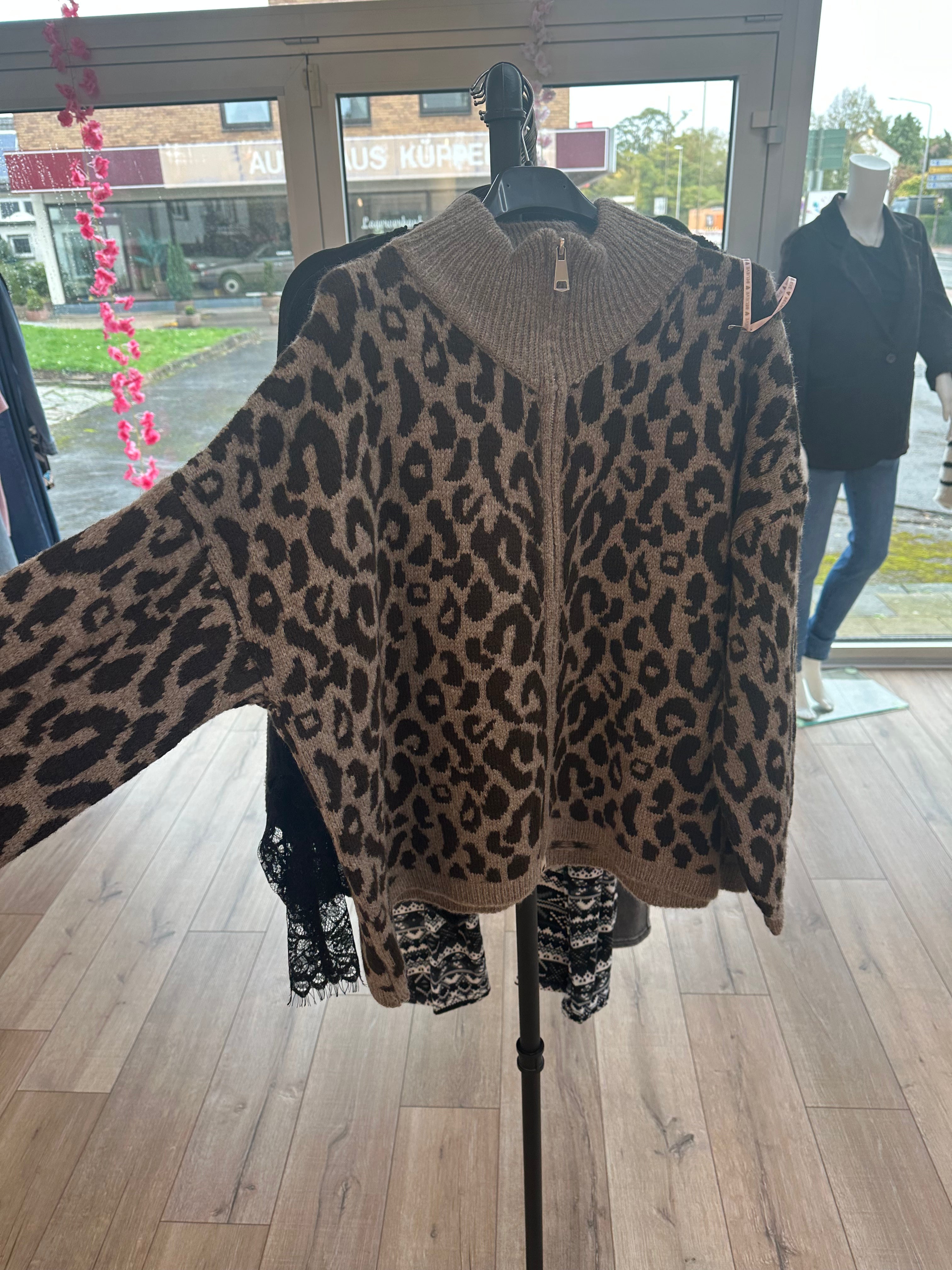 Leo zipper Cardigan