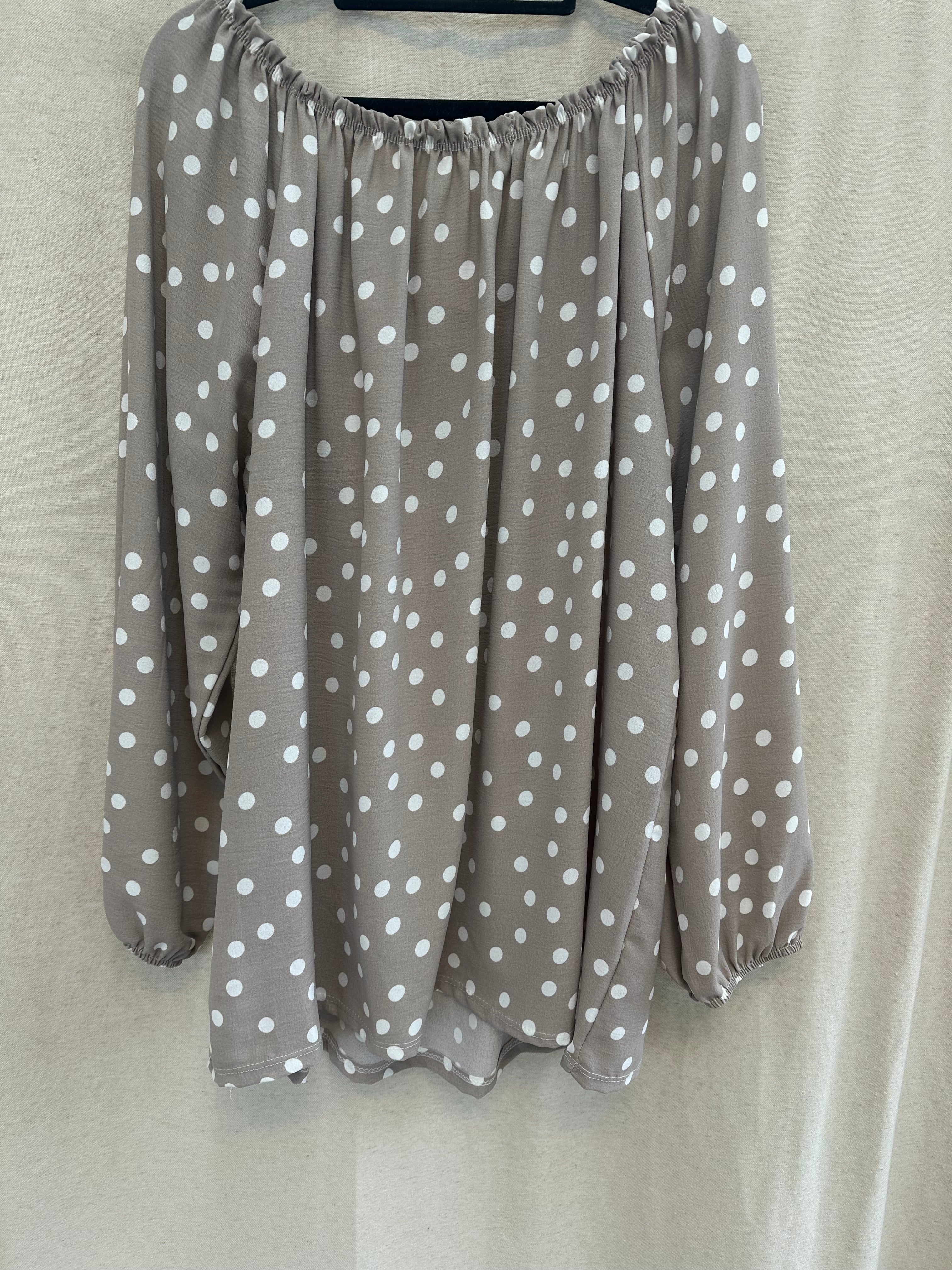 Bluse Pünktchen