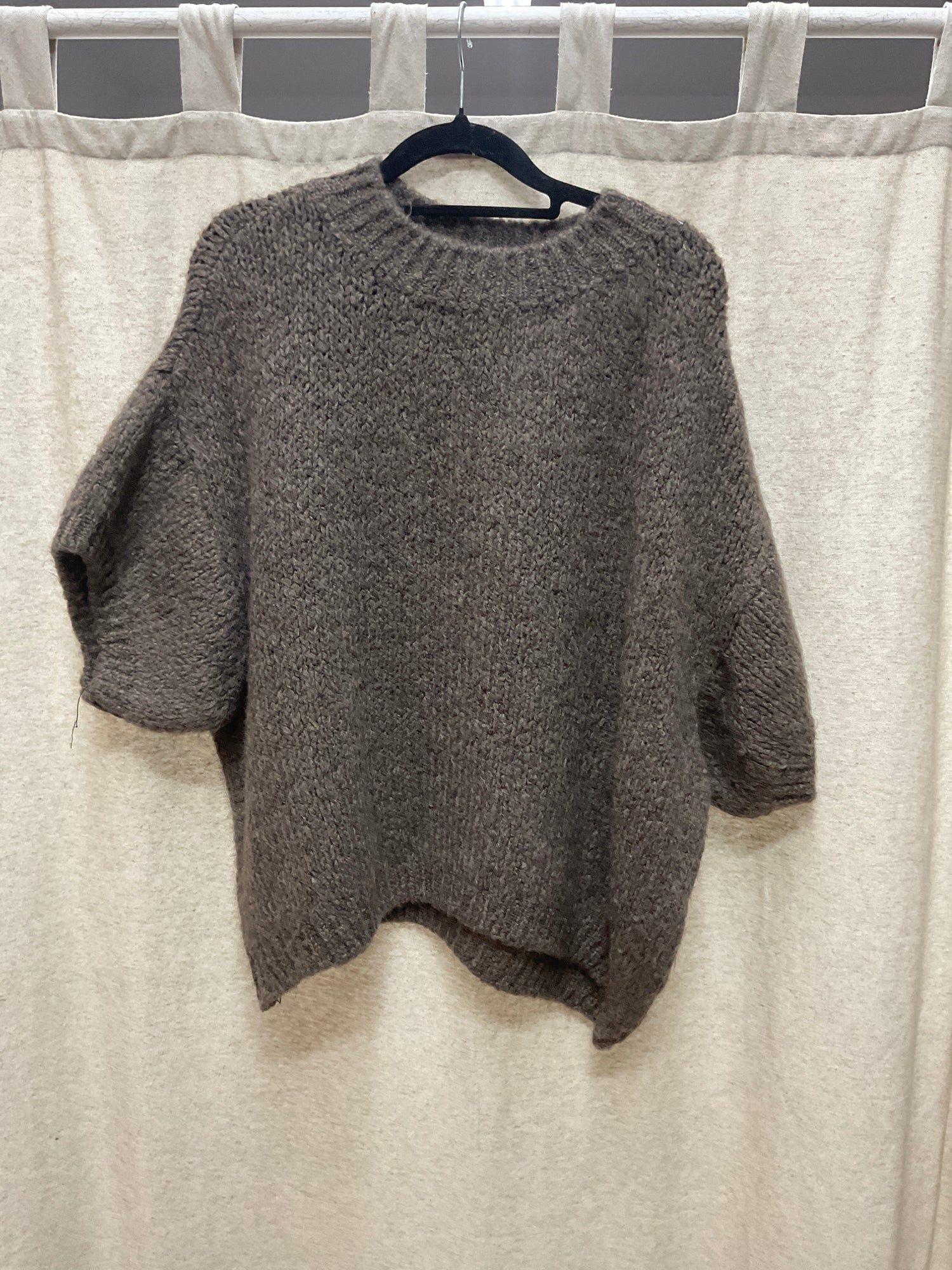 Kurzarm Strickpullover