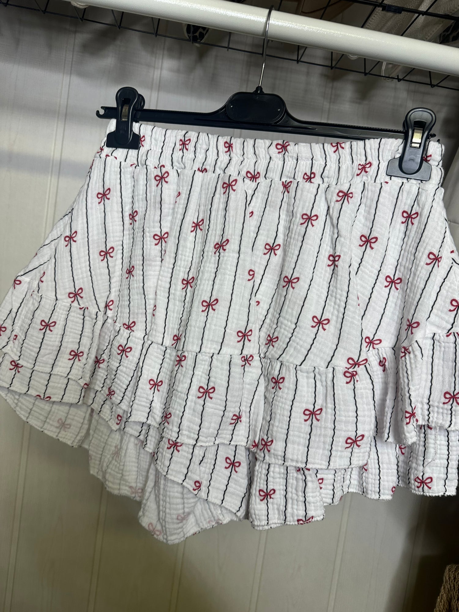 Musselinhosenrock Schleifen