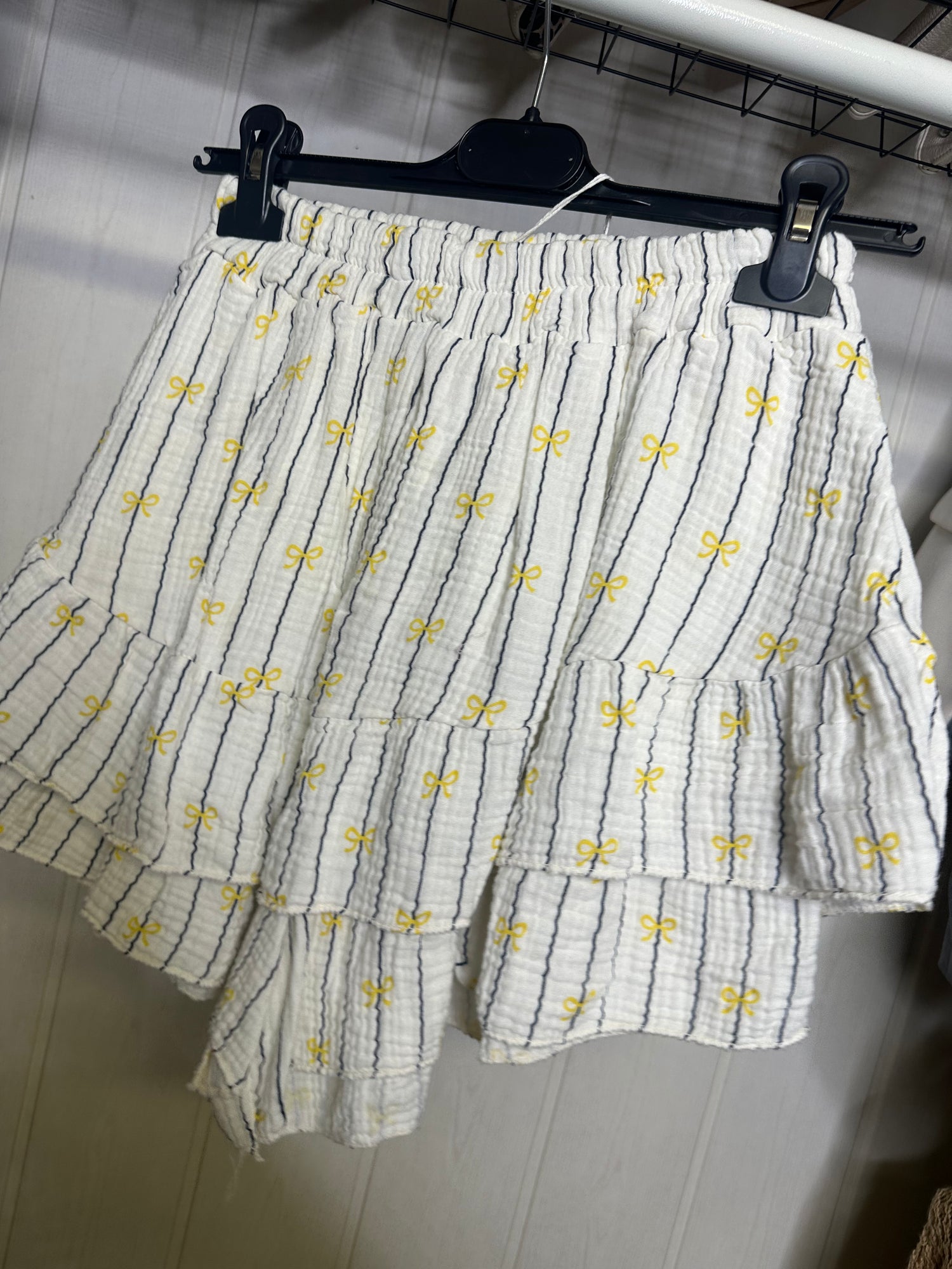 Musselinhosenrock Schleifen