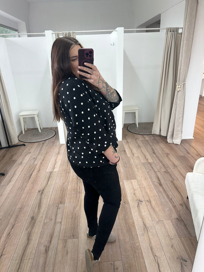 Blusenshirt Pünktchen