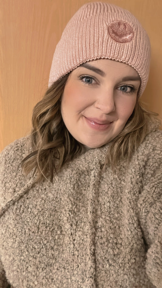 Mütze Smile Rosa