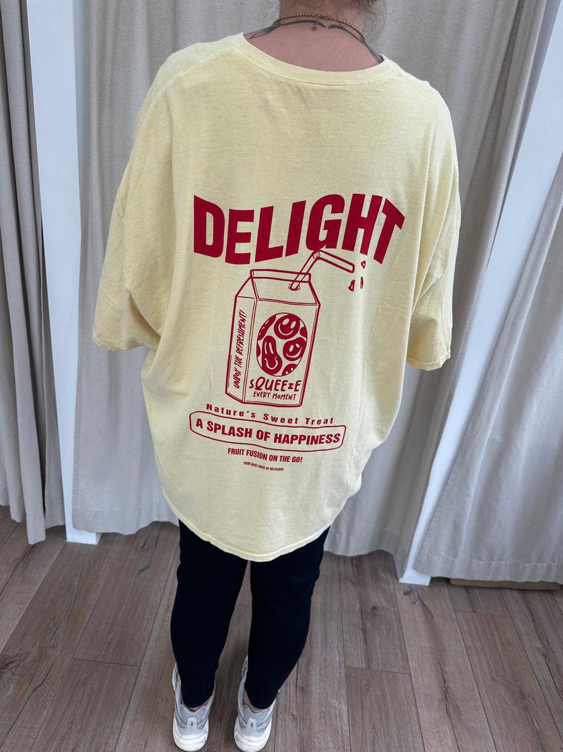 Oversize Shirt Trinktütchen