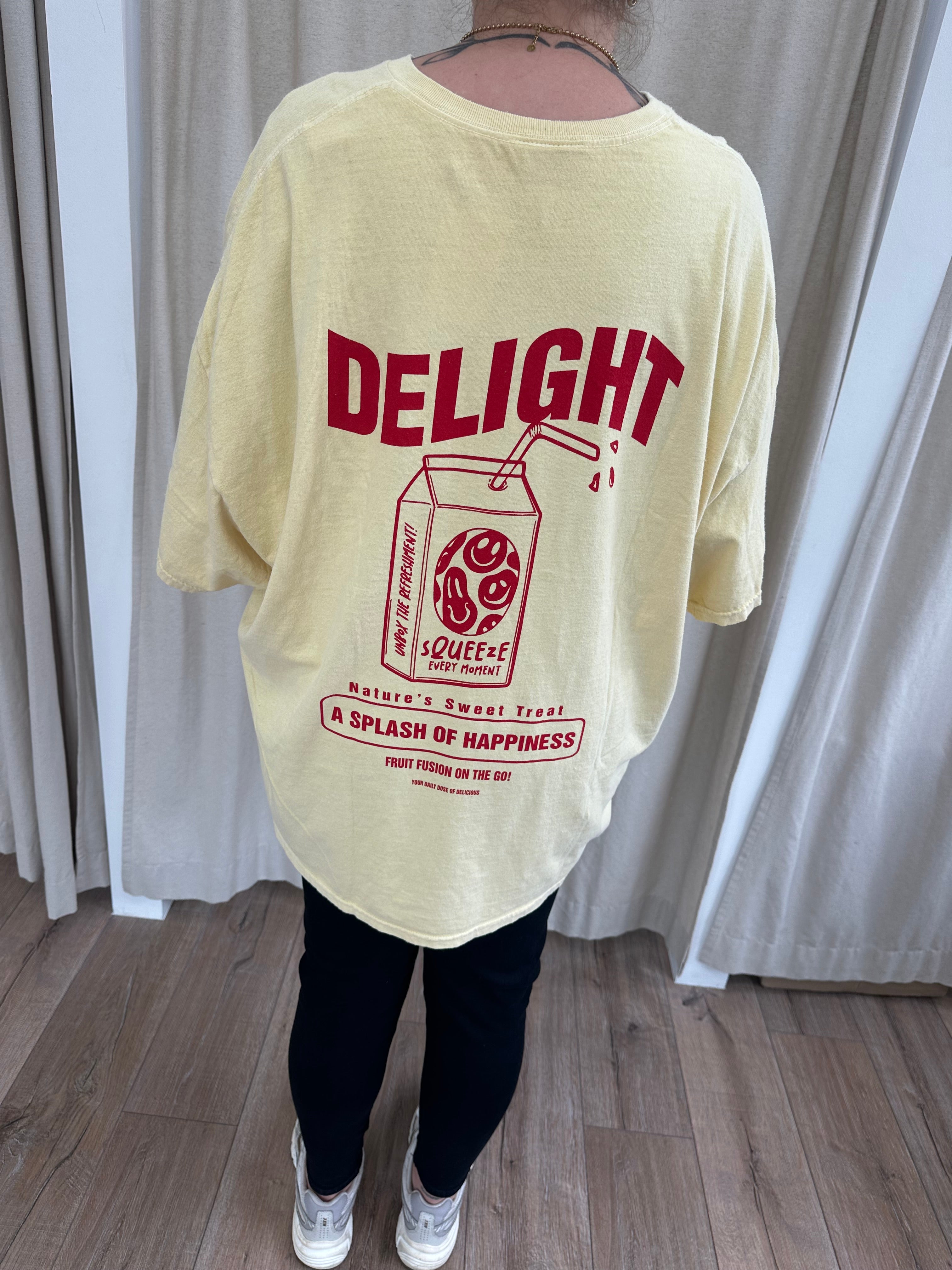 Oversize Shirt Trinktütchen