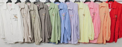Musselinbluse Crossy