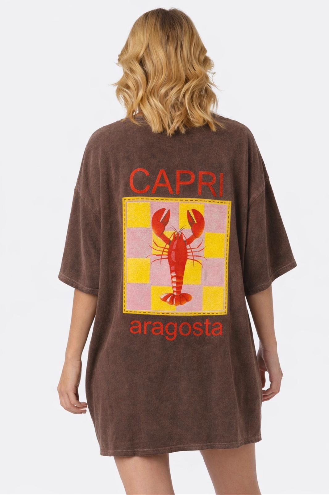 Oversize Shirt Capri