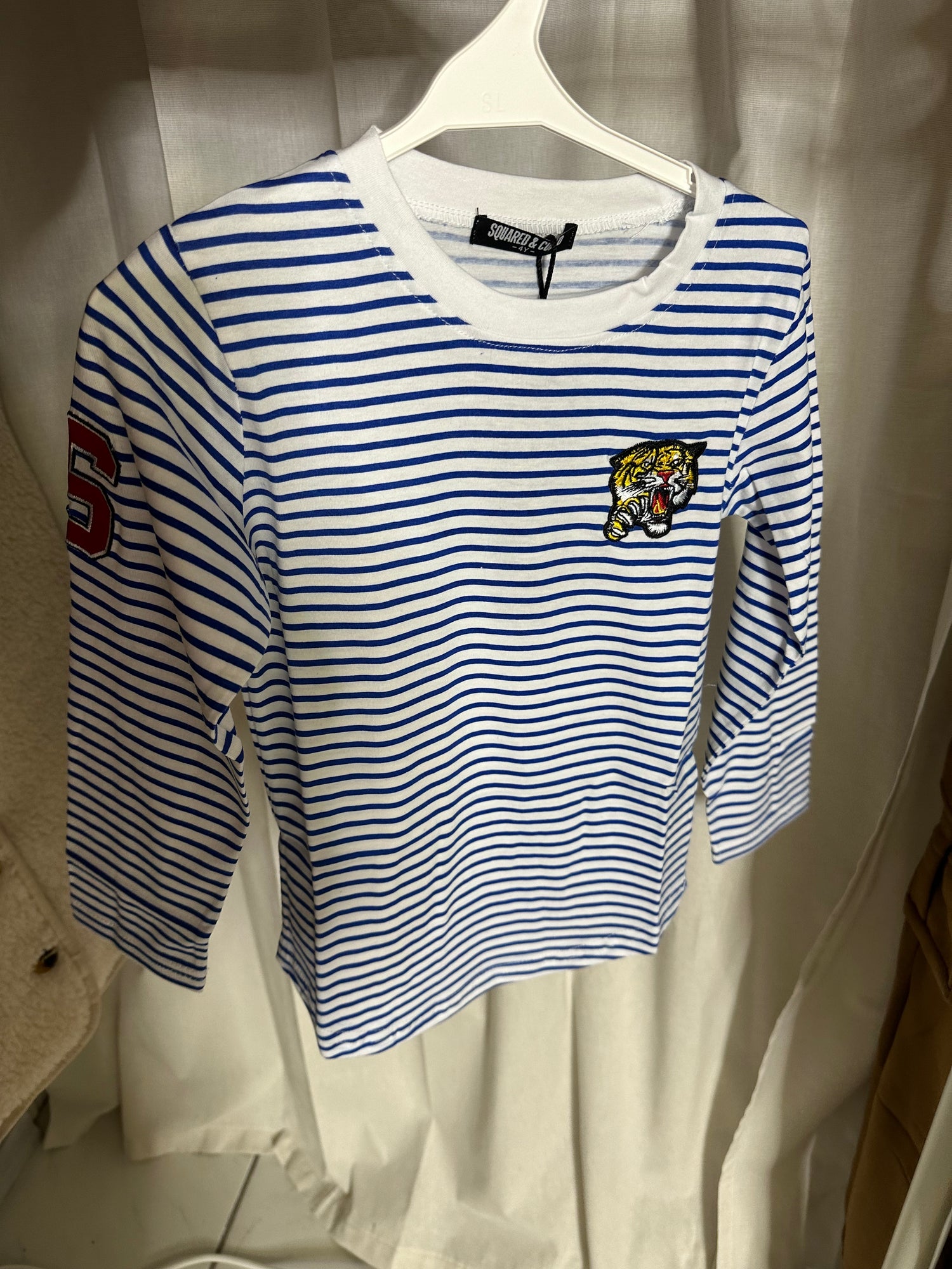 Langarmshirt Tyson Blau