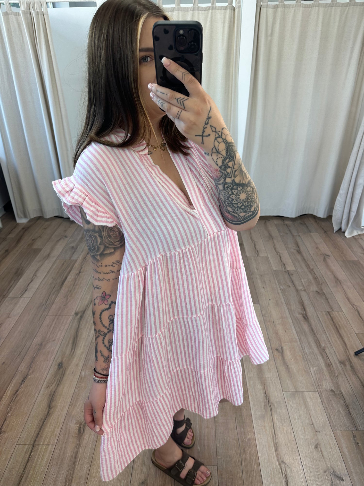 Kleid Leonie gestreift