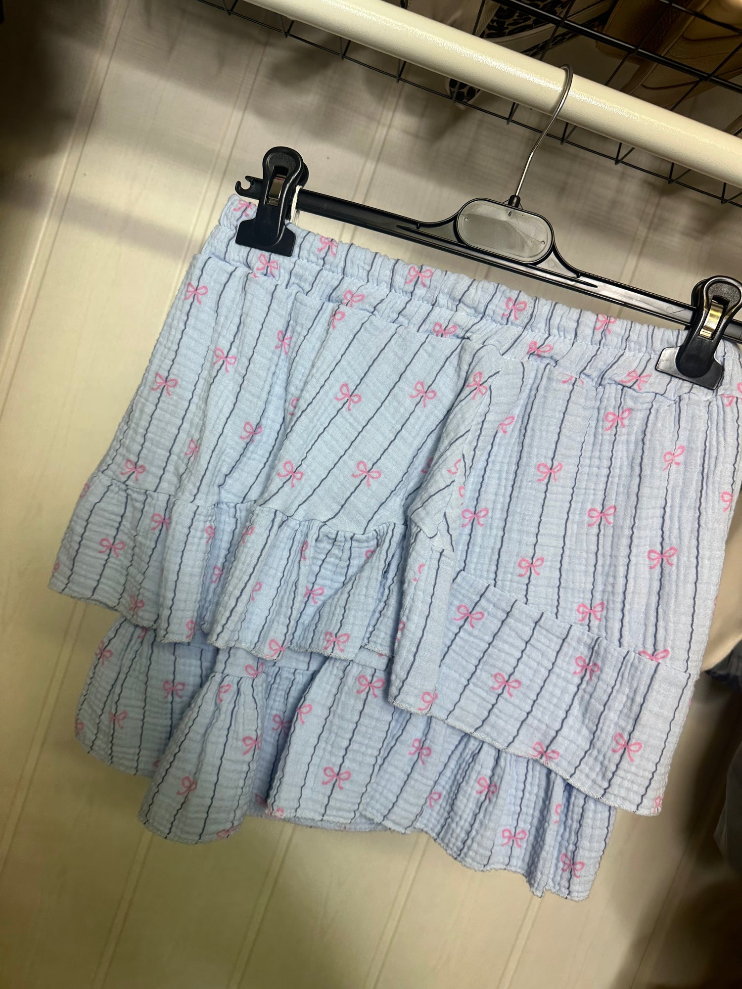 Musselinhosenrock Schleifen