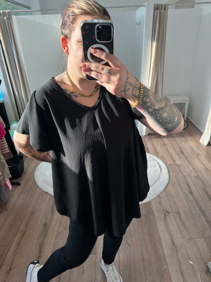 Basic Curvy Bluse