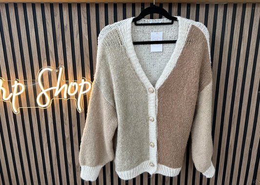 Cardigan Mehrfarbig curvy