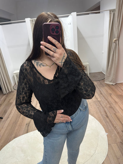 Spitzen Longsleeve Myra