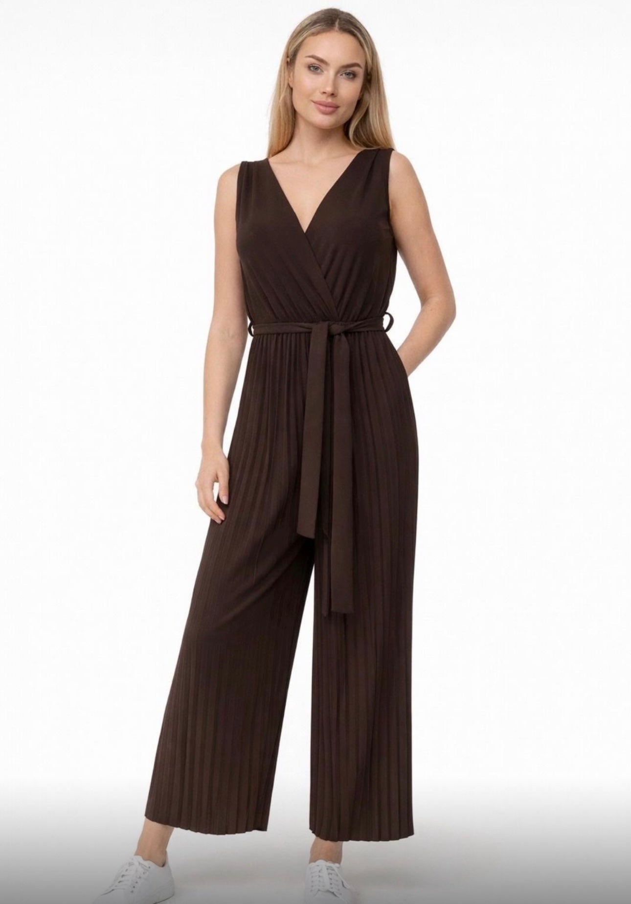 Plissee Jumpsuit