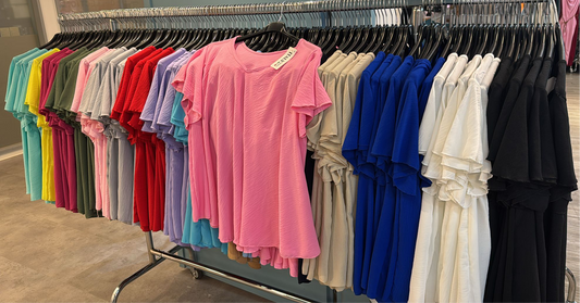 Basic Curvy Bluse