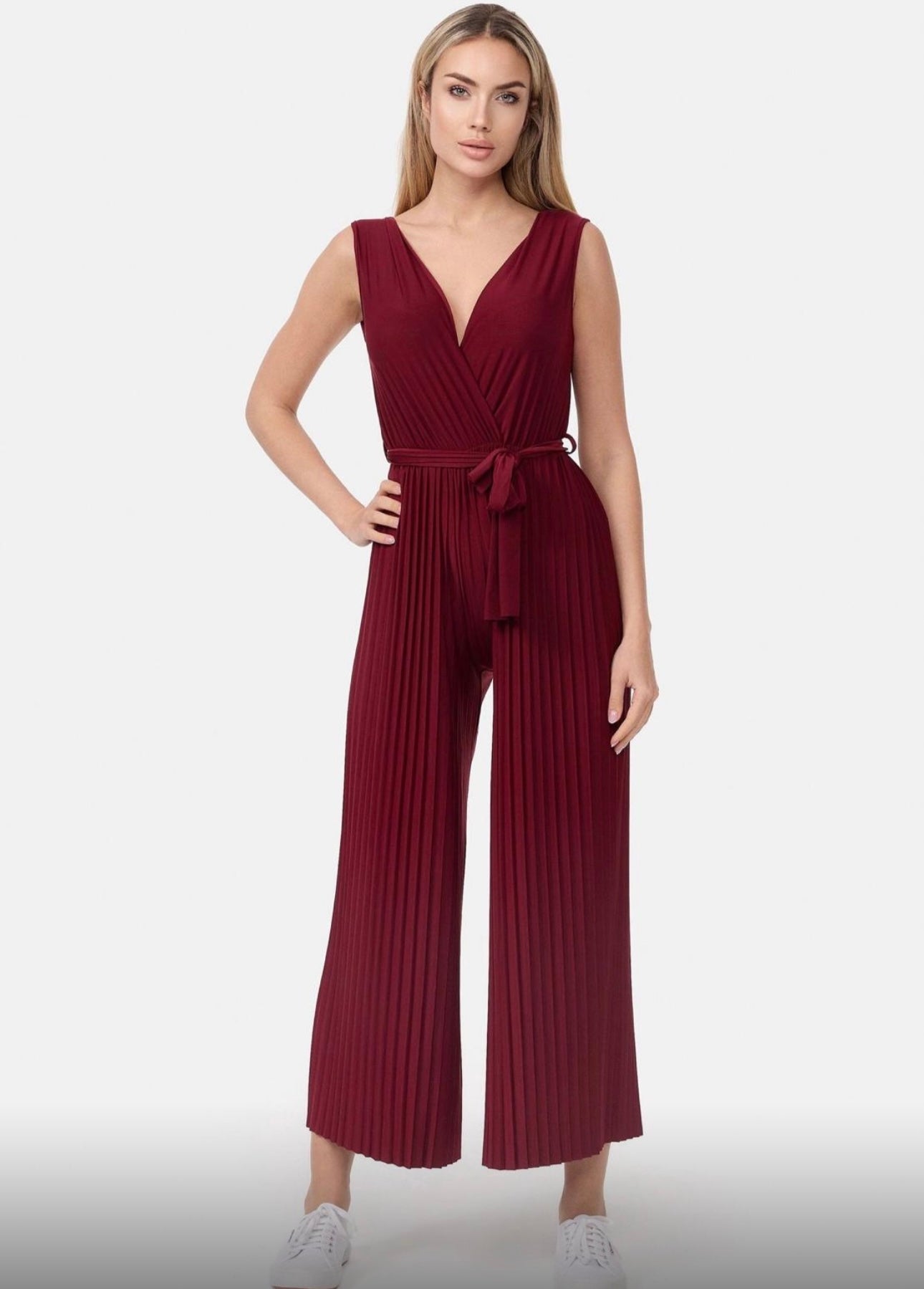 Plissee Jumpsuit