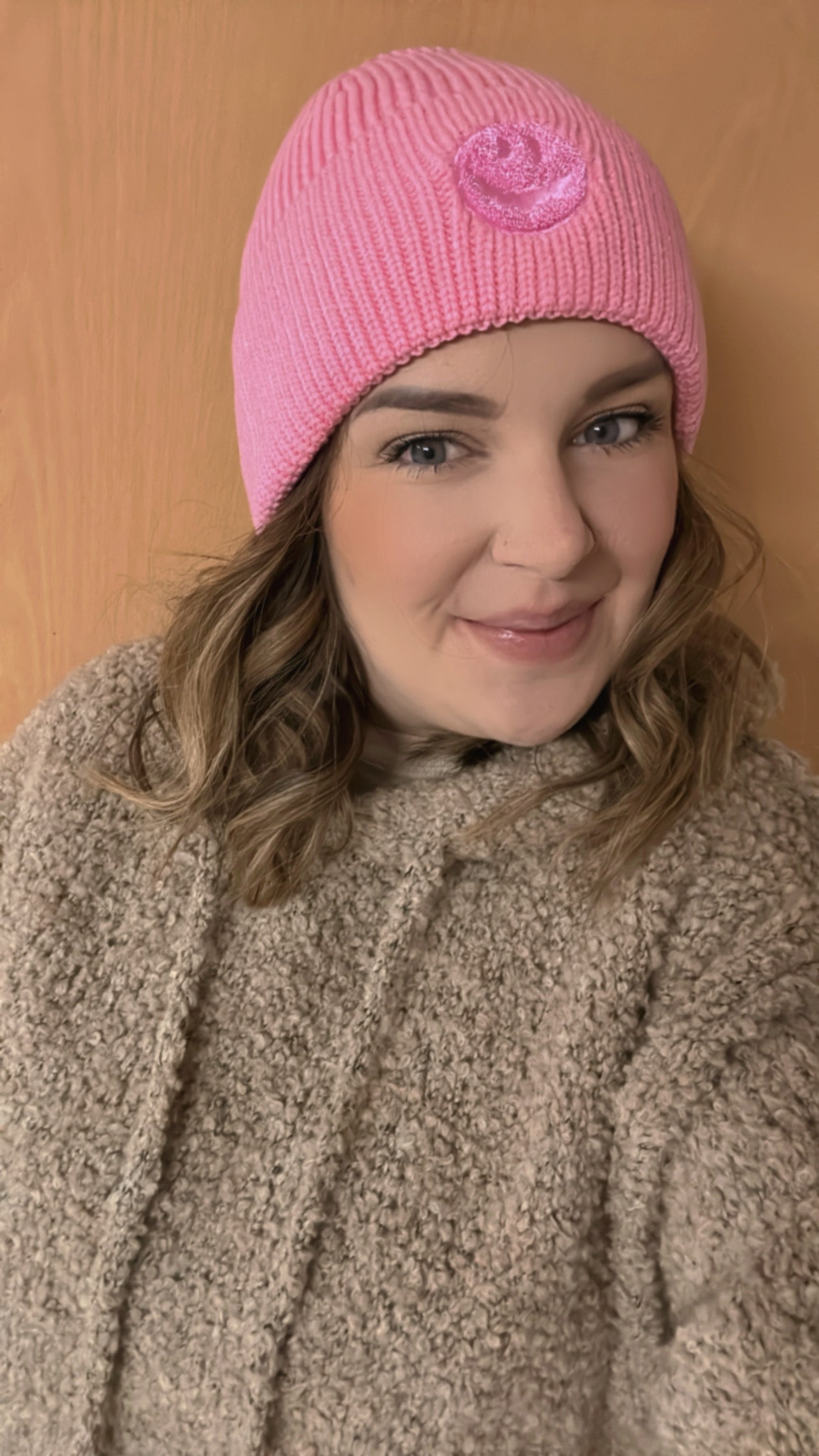 Mütze Smile Pink