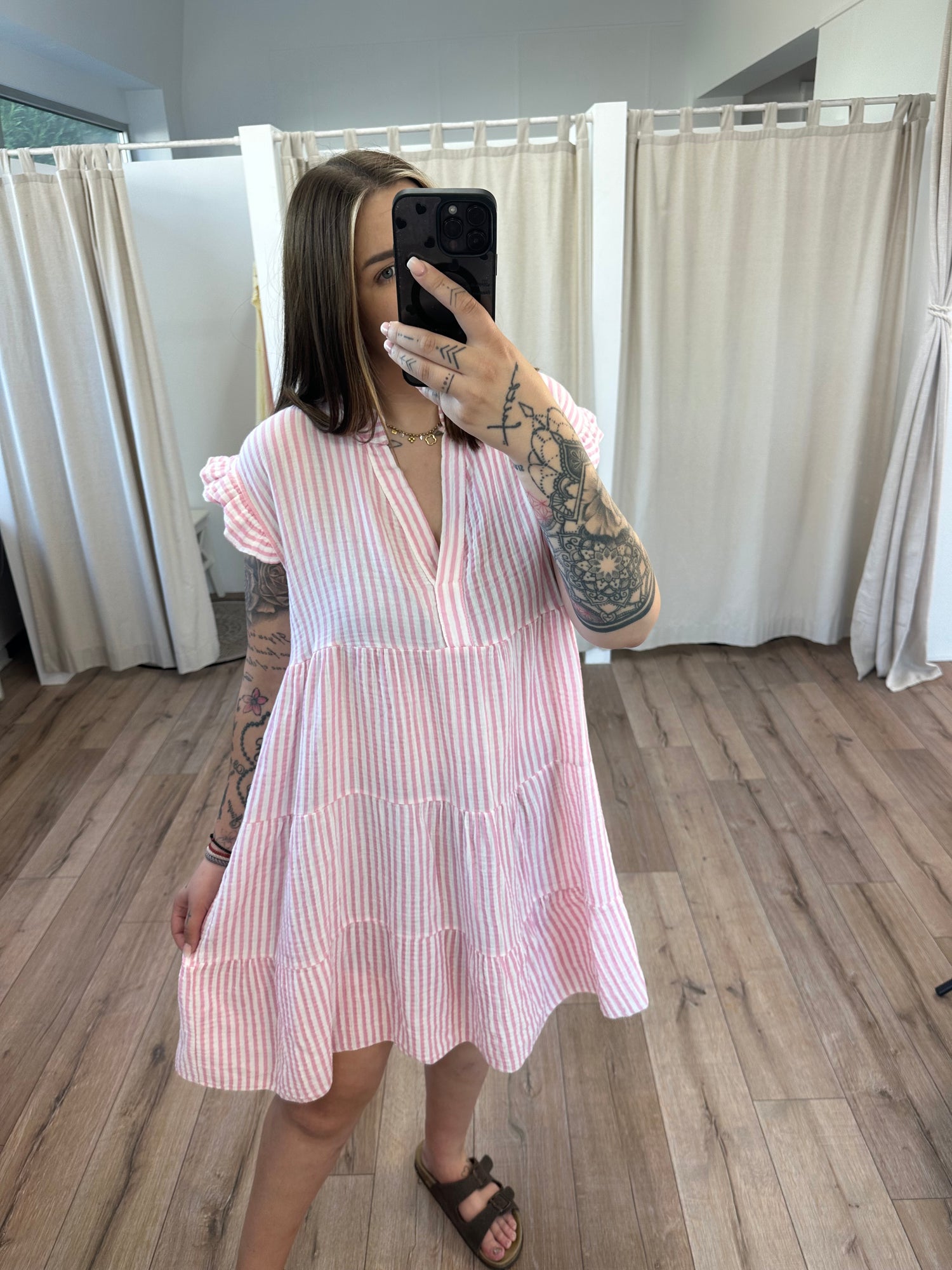Kleid Leonie gestreift