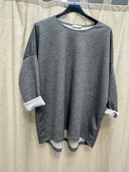 Basic Langarmshirt Curvy