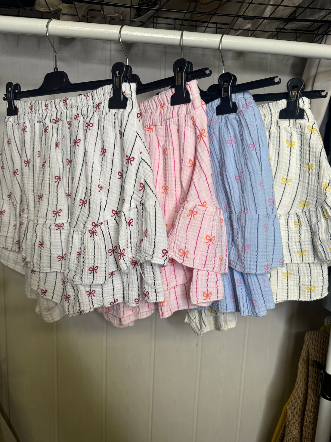 Musselinhosenrock Schleifen