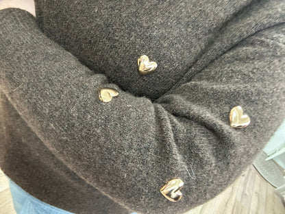 Strickpullover Golden Heart