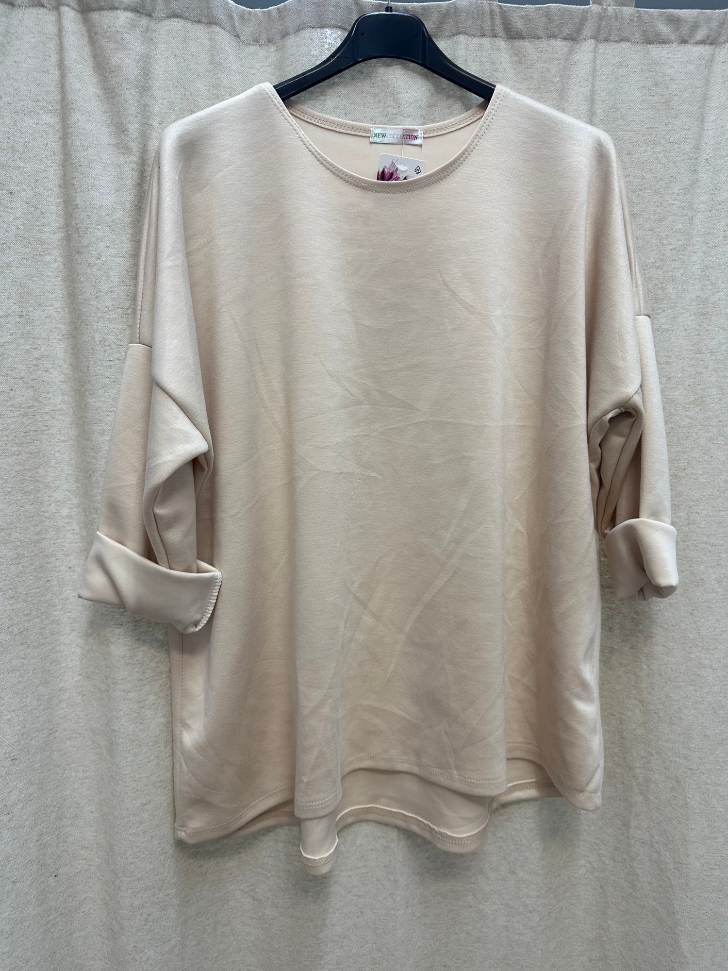 Basic Langarmshirt Curvy