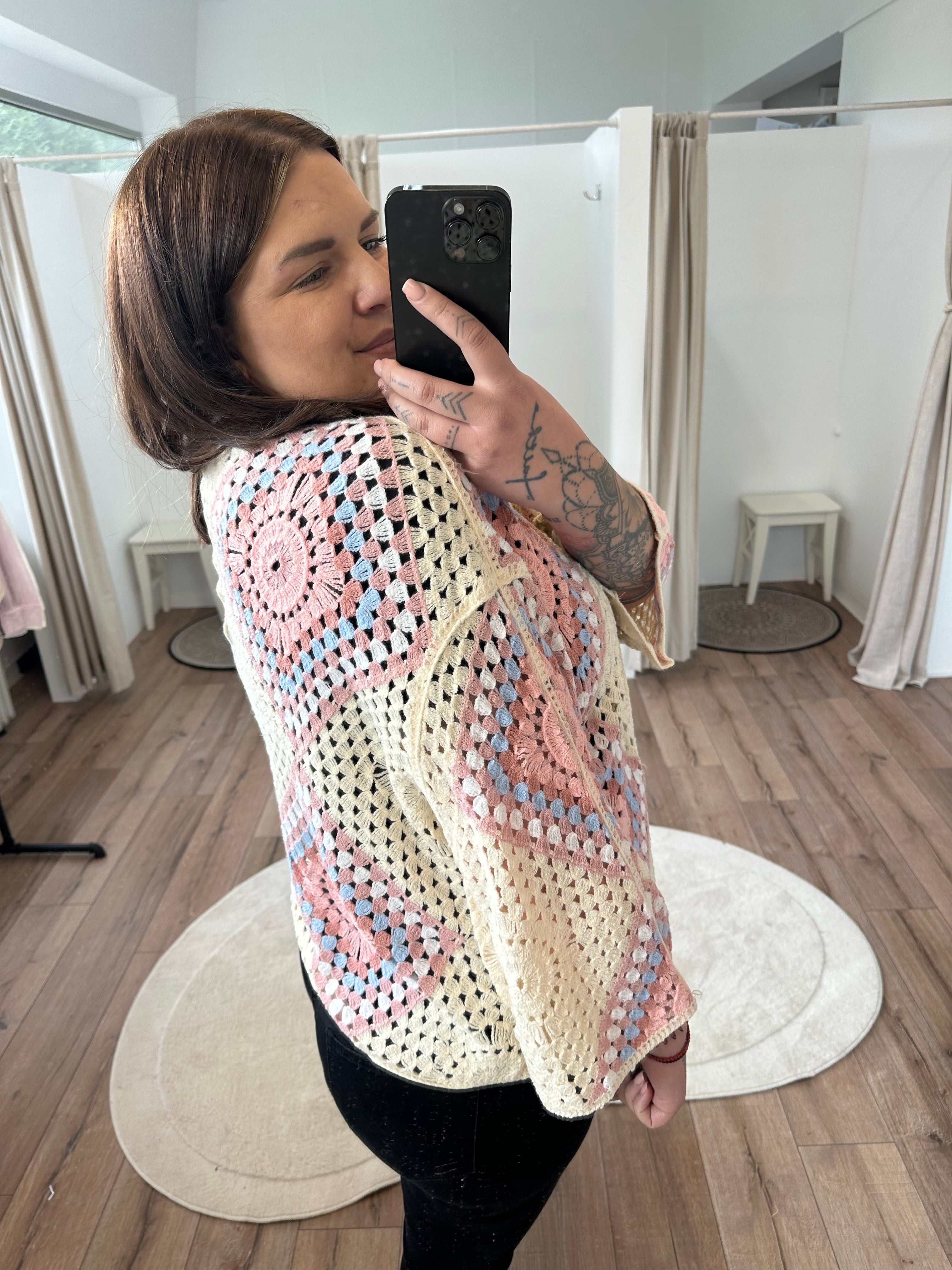 Häkeljacke Lalia
