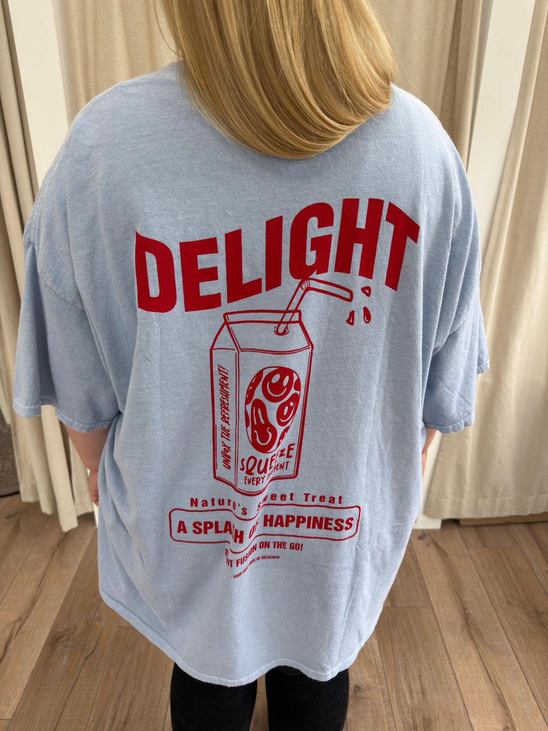 Oversize Shirt Trinktütchen