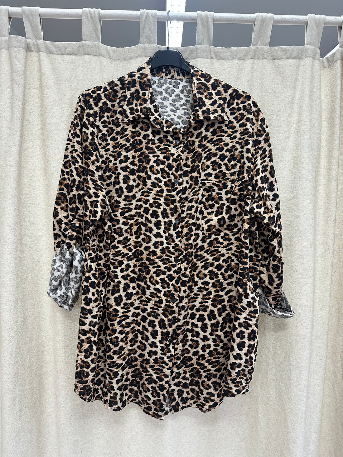 Leoparden Bluse