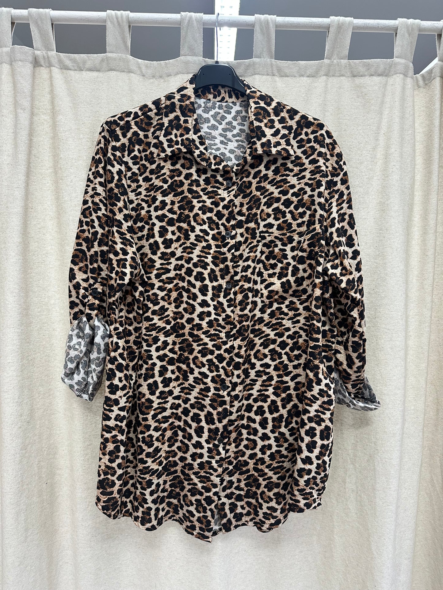 Leoparden Bluse