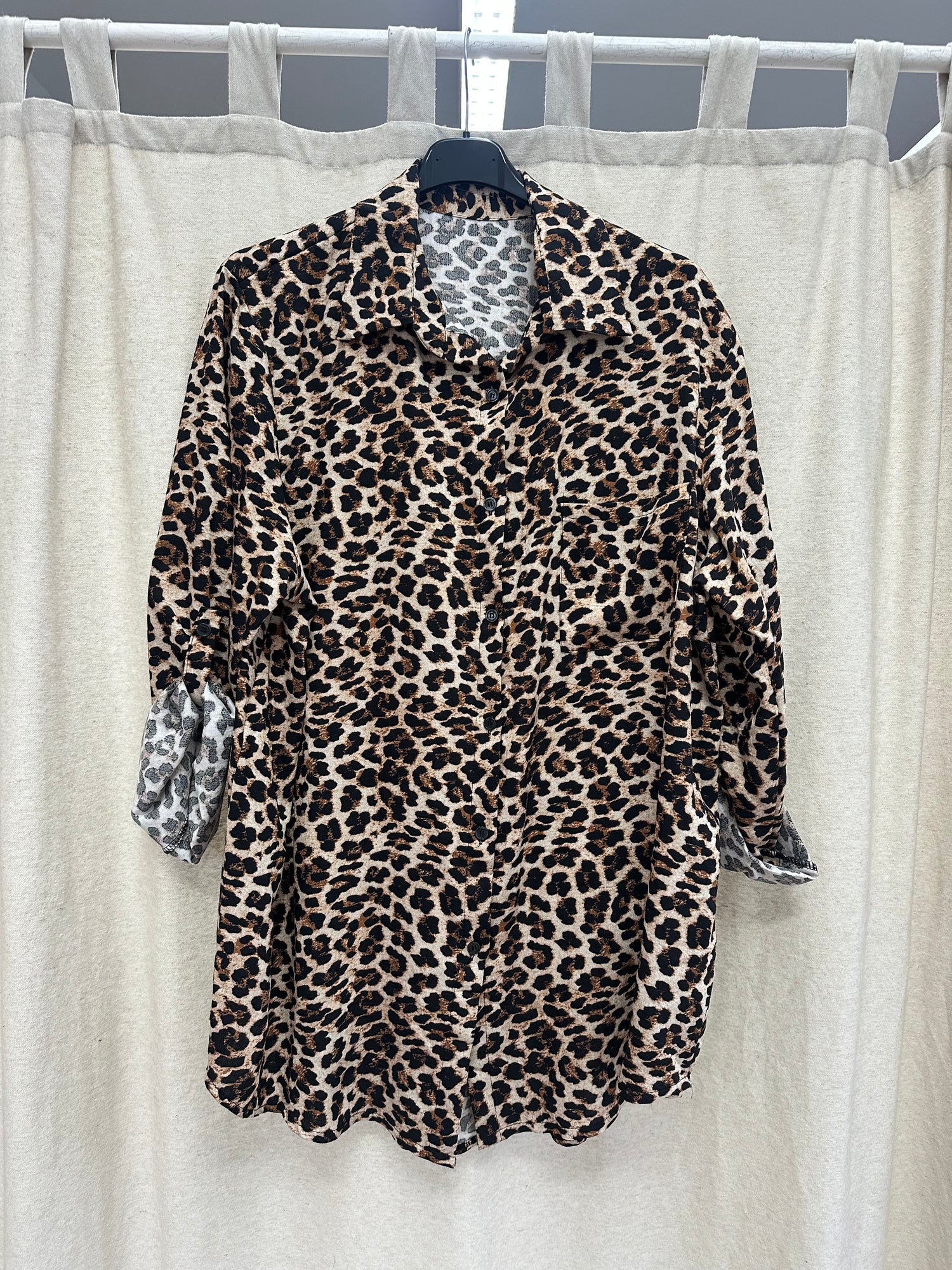 Leoparden Bluse