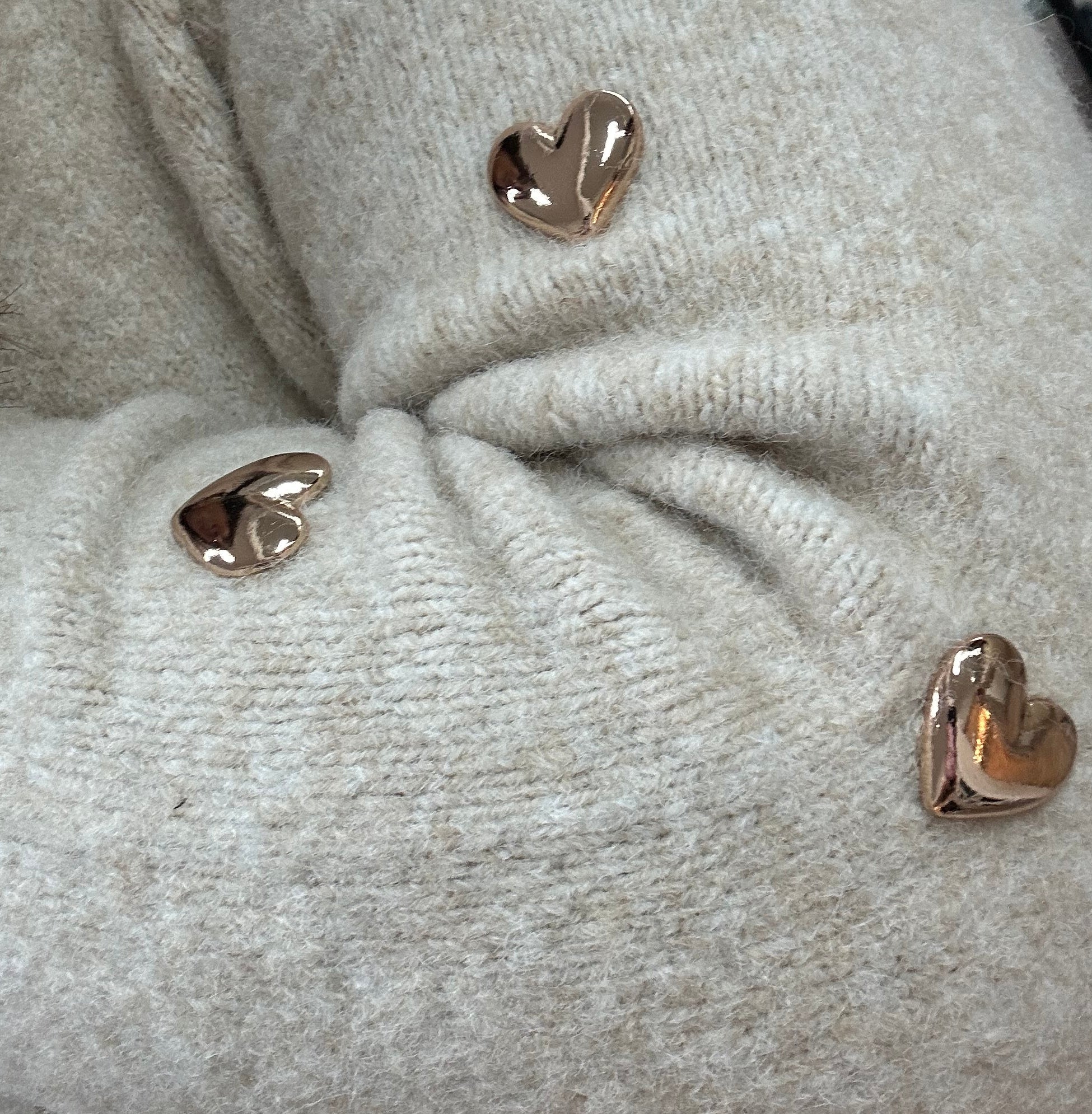 Strickpullover Golden Heart