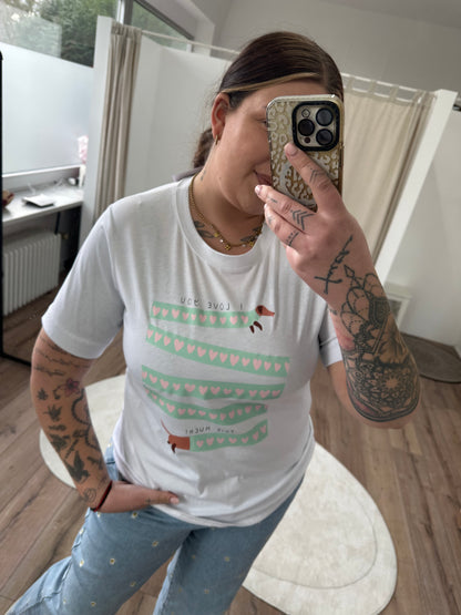 T-Shirt Love Dackel
