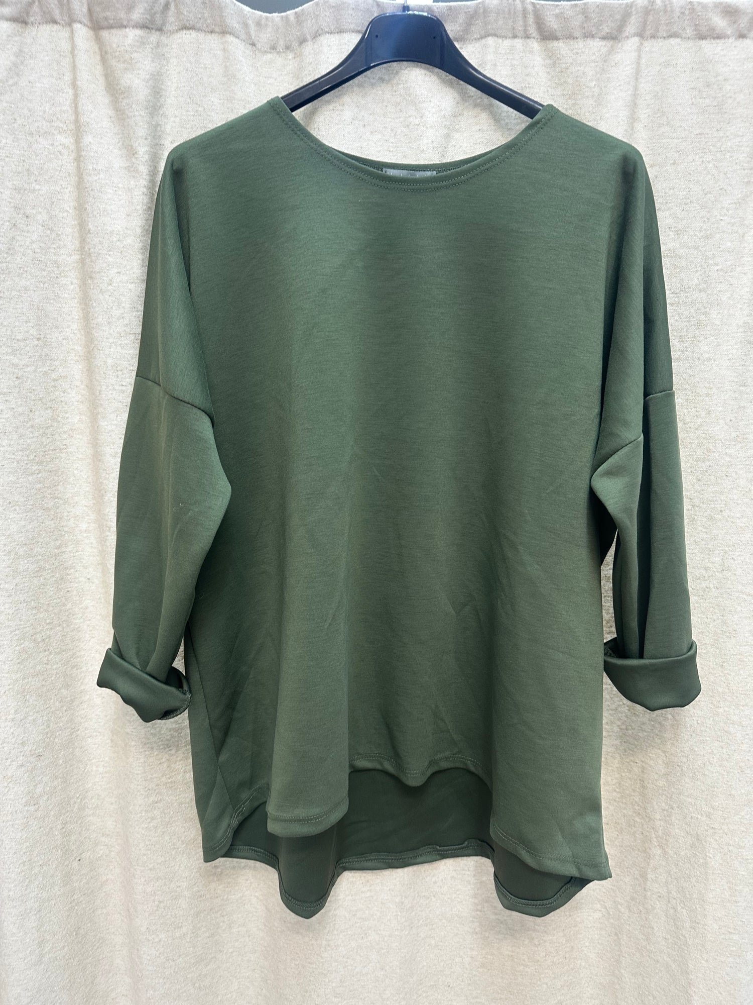 Basic Langarmshirt Curvy