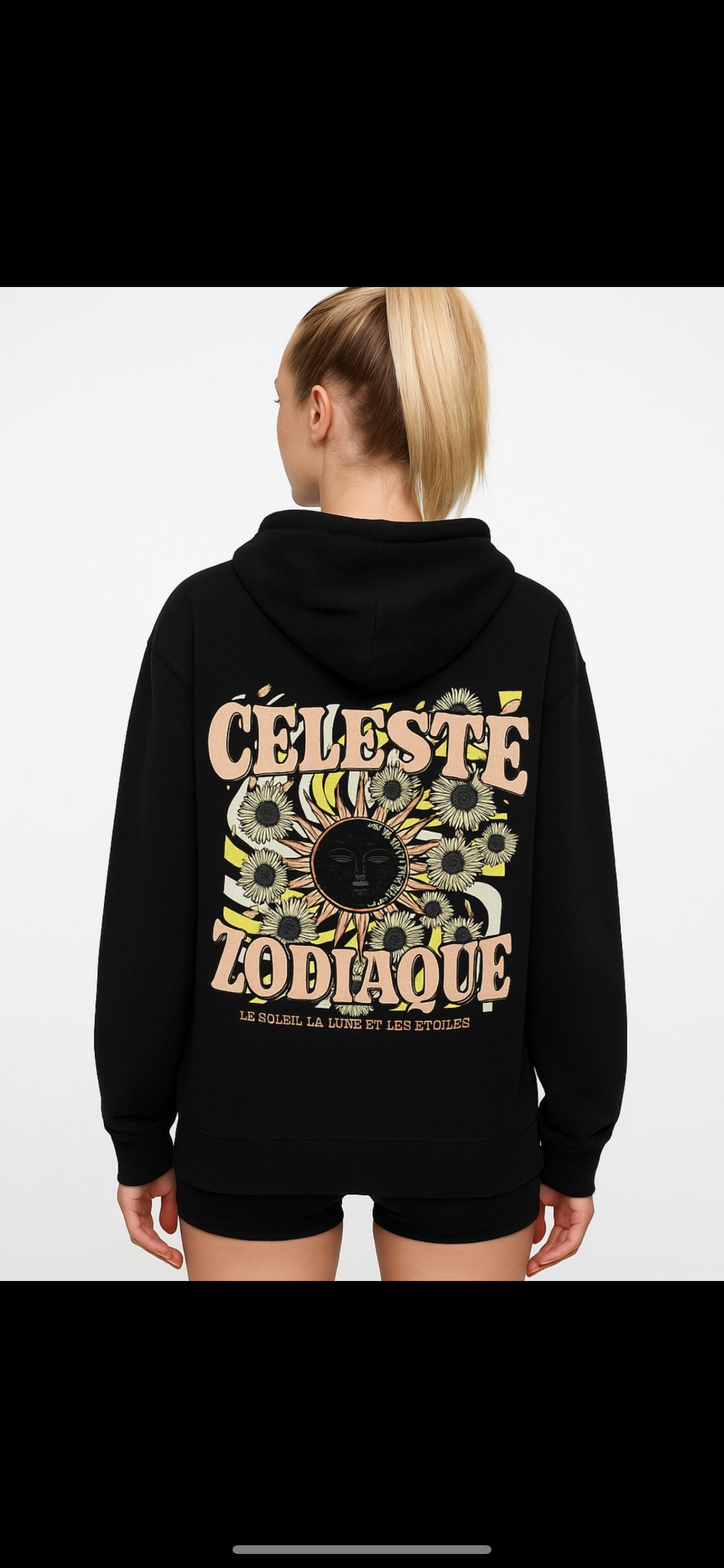 Hoodie Celeste